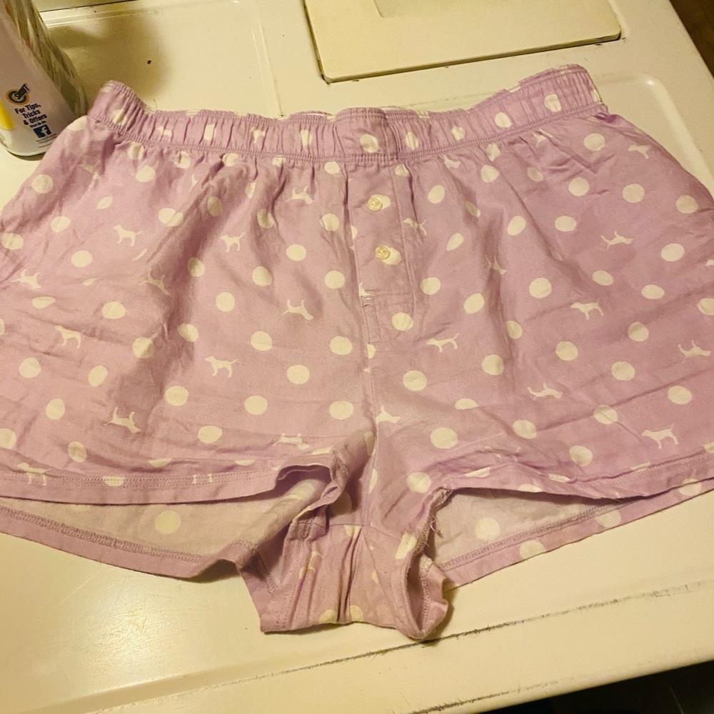 Pink Sleep Shorts